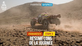 Le résumé de lÉtape 3 présenté par Aramco  Dakar2024 [upl. by Rolyab]