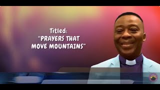 PRAYER THAT MOVES THE MOUNTAIN  MINISTERING DR DK OLUKOYA Ep 1 [upl. by Naleag]