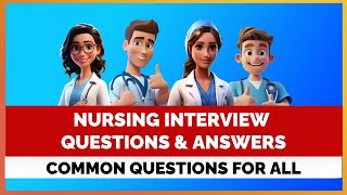 NURSING INTERVIEW QUESTIONS AND ANSWERS 2024  MIHIRAA [upl. by Viehmann]