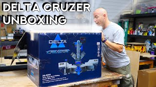 Delta Cruzer 262251 12quot Miter Saw Unboxing and Initial Review [upl. by Ennaeiluj]