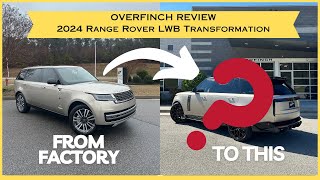 2024 Range Rover LWB V8 Transformation Review Custom styling from Overfinch [upl. by Adnaval]