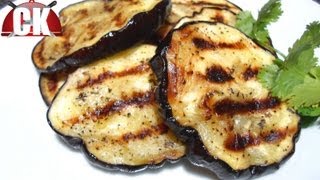 How to grill Eggplant  Easy Cooking [upl. by Labana]