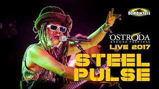 Steel Pulse live Ostróda Reggae Festival Poland 2017 [upl. by Nalyad]