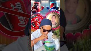 Por isso a CocaCola BANIU Ronaldinho para sempre ronaldinhogaucho pepsi ronaldinhoskills [upl. by Htrap]