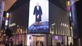 Amazing Zara showroom in ShinjukuTokyo 4K [upl. by Sherwood]