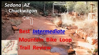 Chuckwagon Trail Sedona AZ  The Best Intermediate Mountain Bike Trail Loop  Ride Review [upl. by Atteniuq]