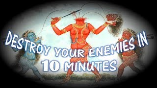 DESTROY YOUR ENEMIES IN 10 MINUTES  Chhinnamasta Mantra [upl. by Felipe]