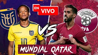 🔴 Qatar vs Ecuador EN VIVO Mundial Qatar 2022 Fase de grupos Pes 2021 Simulación [upl. by Schroer]