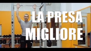 Trazioni alla sbarra la migliore distanza delle mani  Personal Trainer 70 [upl. by Abbott]