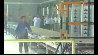 Gypsum board production line [upl. by Trebo]