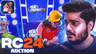 IPLRCPL Auctions Live  Real Cricket 24 with RahulRKGamer [upl. by Bramwell]