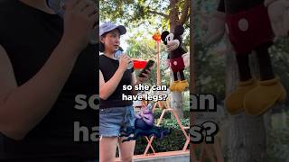 Steamboat Willie tries to CANCEL this girl Disney Trivia shorts [upl. by Sipple]