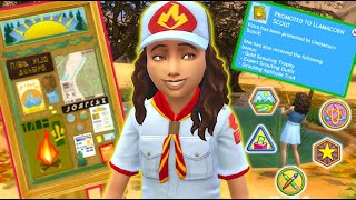 How long does it take to achieve all of the Scout badges  Sims 4 scout activity [upl. by Bassett]