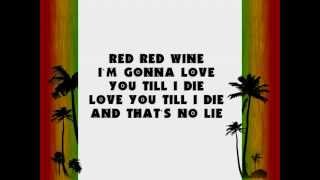 UB40 Red Red Wine Lyrics [upl. by Paul]