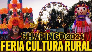 FERIA NACIONAL DE LA CULTURA RURAL CHAPINGO 2024🎉🥳🐮🐴❤️ AQUI PUEDES CONOCER TODOS LOS ESTADOS 😱❤️👏🏻 [upl. by Phi]