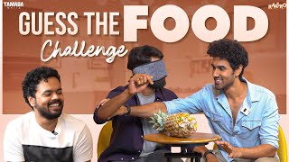 Guess The Food Challenge  Ft Sangeeth Shobhan amp Narne Nithiin  MadMovie  Kaasko  Tamada Media [upl. by Otit352]