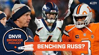 BREAKING NEWS The Denver Broncos and Sean Payton are benching Russell Wilson for Jarrett Stidham [upl. by Benny]