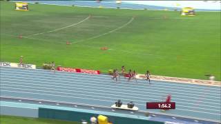 Moscow 2013  800m Women  Final [upl. by Amoreta]