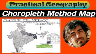 Practicalgeography Choropleth Method Map  How to draw Choropleth map [upl. by Mathew]