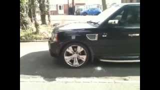 Range Rover Sport Lowered airmaticloweringlinkscouk [upl. by Zere]