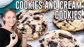 How To Make Cookies and Cream Cookies [upl. by Figueroa]