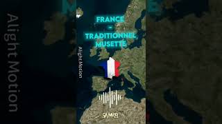 Stereotypical music around the world foryou edit viral fyp countries trending [upl. by Ticon782]