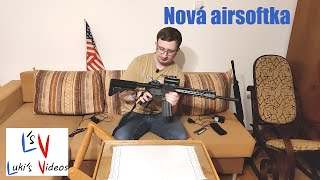 Nová airsoftová zbraň M4 Keymod 10 Sportline [upl. by Duquette]