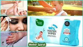 How To Use Wet WipesBest Wet Wipes Mother sparsh Wet Wipes [upl. by Toogood]