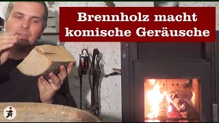 Brennholz macht komische Geräusche [upl. by Ev294]