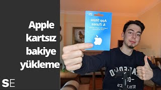 Kredi kartı kullanmadan Apple bakiye yükleme nasıl yapılır [upl. by Stahl534]