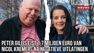 Peter Gillis eist 17 miljoen euro van Nicol Kremers wegens schending van overeenkomst [upl. by Cha248]