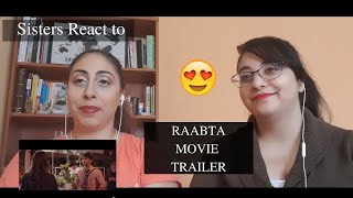 OUR REACTION TO  RAABTA OFFICIAL TRAILER  SUSHANT SINGH RAJPUT  KRITI SANON [upl. by Lisandra91]