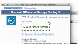 How To Use Dell Coupons amp Coupon Codes [upl. by Bixby]