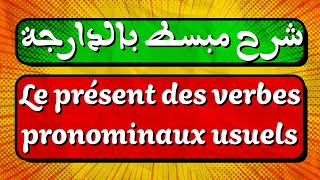 شرح مبسط لدرس Le présent des verbes pronominaux usuels [upl. by Aicemed]