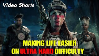 Horizon Forbidden West  Overriding Tallnecks the EASY way on ULTRA HARD MODE NG [upl. by Oicram]