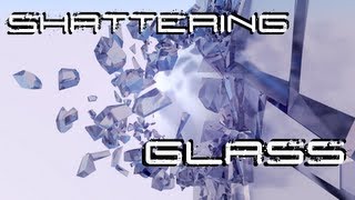 Shattering Glass in Blender [upl. by Yelbmik291]