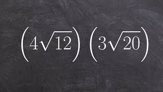 Learn How to Multiply Two Radical Monomials [upl. by Arriaes]