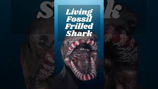 Living Fossil Amazing Frilled Shark creature mythical fossil [upl. by Rosenthal598]