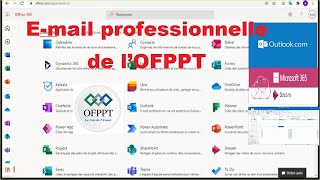 2 Activer et utiliser ladresse Email professionnelle de lOFPPT [upl. by Orran]