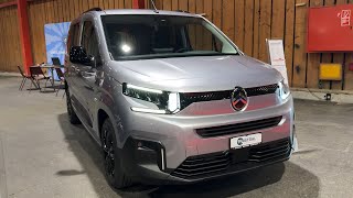 New CITROEN BERLINGO FACELIFT 2024  PRACTICALITY test amp trunk space BlueHDi 130 MAX [upl. by Arrekahs]