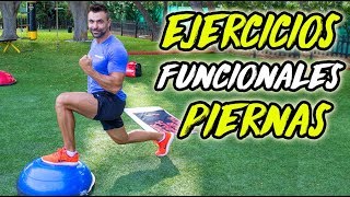 EJERCICIOS FUNCIONALES PIERNAS  CONVEX  BOSU  TUTORIAL MALAGAENTRENA [upl. by Eiruam]