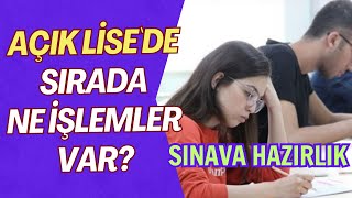 Açık Lisede İleriki Süreçte Ne İşlemler Var 2 Dönem Kayıtları Sona Erdi [upl. by Berey518]