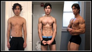 My 3 Year NATURAL Body Transformation 1720  Gym Motivation [upl. by Cirred]