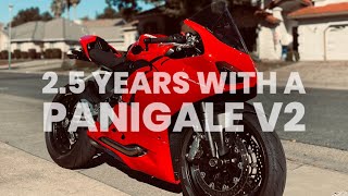 Ducati Panigale V2 Longterm Review [upl. by Eilraep]