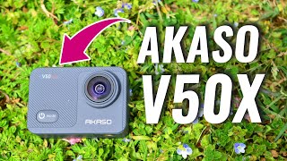 AKASO v50x en Español 🔥 ¡Estabilizador Test y Opinión [upl. by Giulietta]