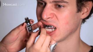 How to Do the Teeth for Zombie Makeup  Special FX Makeup [upl. by Singh]