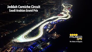 Jeddah Corniche Circuit ShowLight® 4K [upl. by Rowland517]