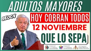 🚨TERRIBLE NOTICIA AMLO PIDE SU ATENCIÓN🚨ADULTOS MAYORES HOY COBRAN TODOS 🚨 [upl. by Coop838]