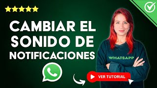 Cómo CAMBIAR el SONIDO de NOTIFICACIONES de WhatsApp en iPhone  🔔​ Personaliza tu iPhone ​🎵​ [upl. by Onil]