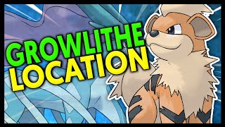 WHERE TO FIND GROWLITHE ON POKEMON CRYSTAL [upl. by Gertie164]